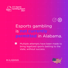 Load image into Gallery viewer, U.S Esports Gambling Report 2021 by Zuber Lawler &amp; ESI
